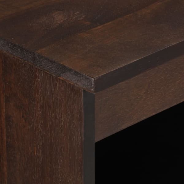 vidaXL Skänk brun 60x34x75 cm massivt mangoträ