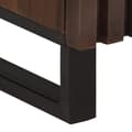 Miniatyrbilde 9 av 11: vidaXL Skjenk brun 80x34x75 cm heltre mango