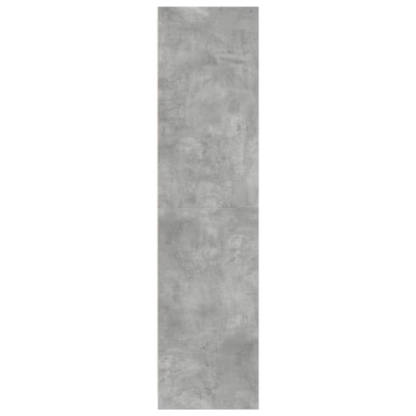 vidaXL klædeskab 30x50x200 cm konstrueret træ betongrå