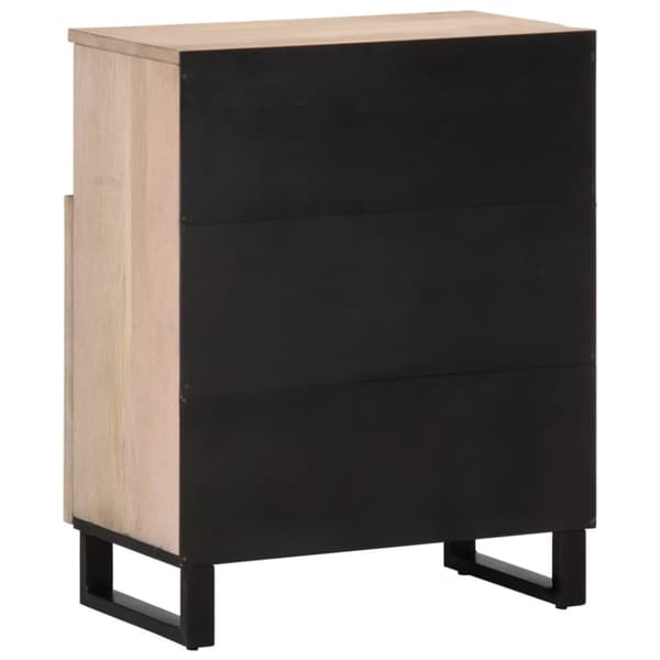 vidaXL Senkki 60x34x75 cm täysi mangopuu