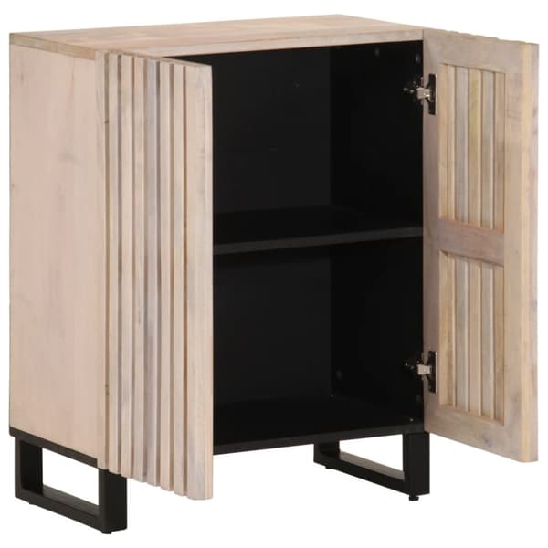 vidaXL Senkki 60x34x75 cm täysi mangopuu