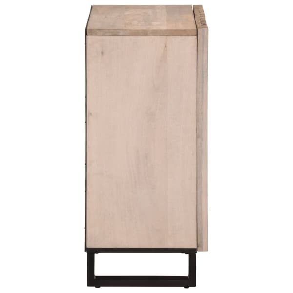 vidaXL Senkki 60x34x75 cm täysi mangopuu