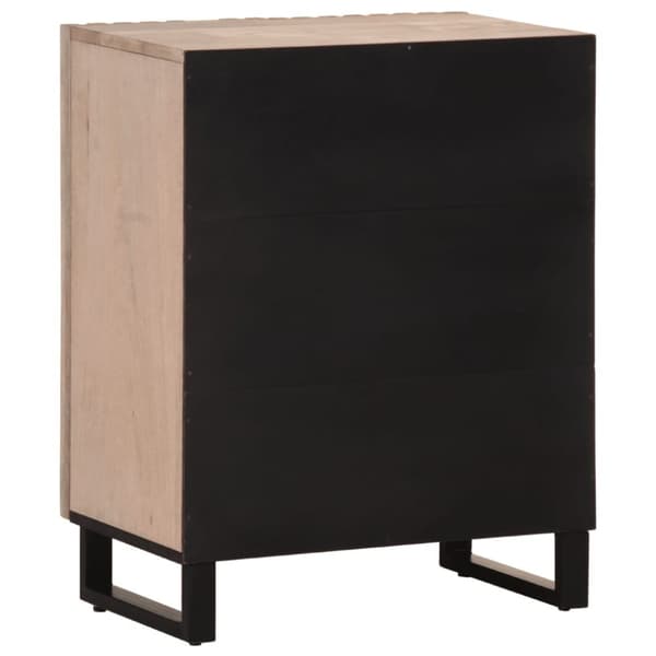 vidaXL Senkki 60x34x75 cm täysi mangopuu