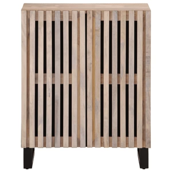 vidaXL Senkki 60x34x75 cm täysi mangopuu