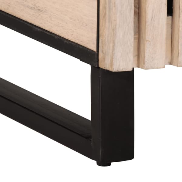 vidaXL skænk 40x34x75 cm massivt mangotræ