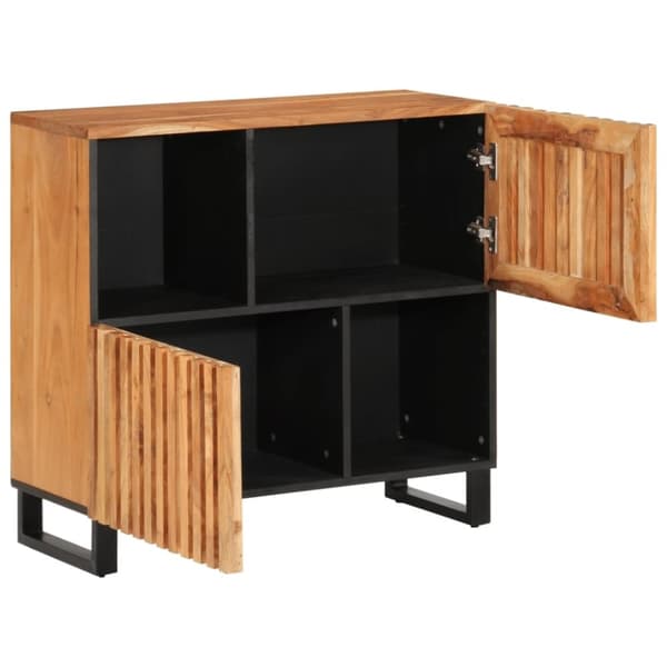 vidaXL Senkki 80x34x75 cm täysi akaasiapuu
