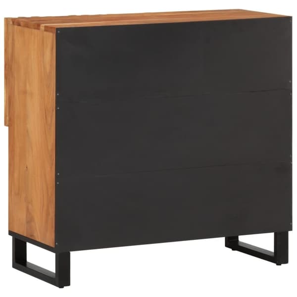 vidaXL Senkki 80x34x75 cm täysi akaasiapuu