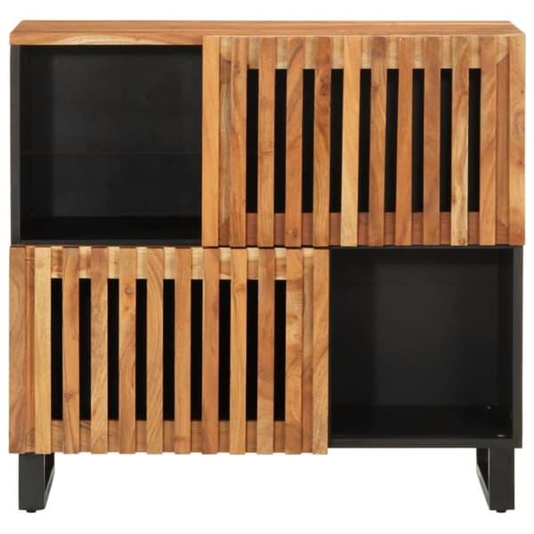 vidaXL Senkki 80x34x75 cm täysi akaasiapuu