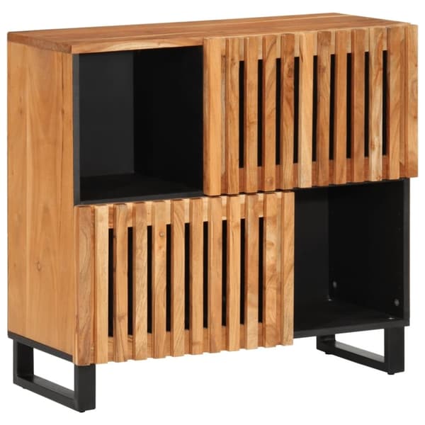 vidaXL Senkki 80x34x75 cm täysi akaasiapuu