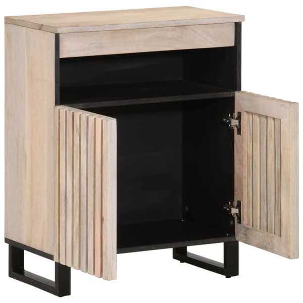 vidaXL Skjenk 60x34x75 cm heltre mango