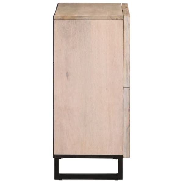 vidaXL Skjenk 60x34x75 cm heltre mango