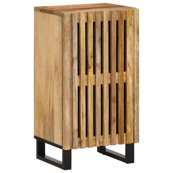 vidaXL skænk 40x34x75 cm massivt ru mangotræ