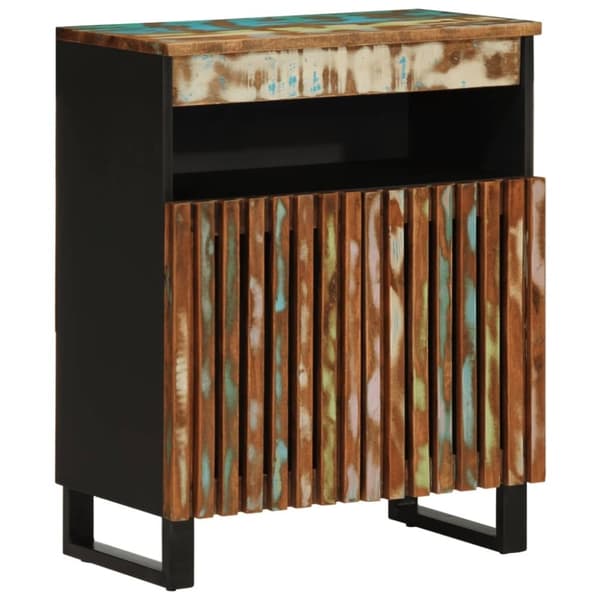 vidaXL skænk 60x34x75 cm massivt akacietræ