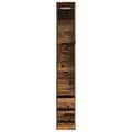 Miniatyrbilde 5 av 11: vidaXL Garderobe gammelt tre 30x50x200 cm konstruert tre