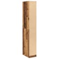 Miniatyrbilde 8 av 11: vidaXL Garderobe gammelt tre 30x50x200 cm konstruert tre