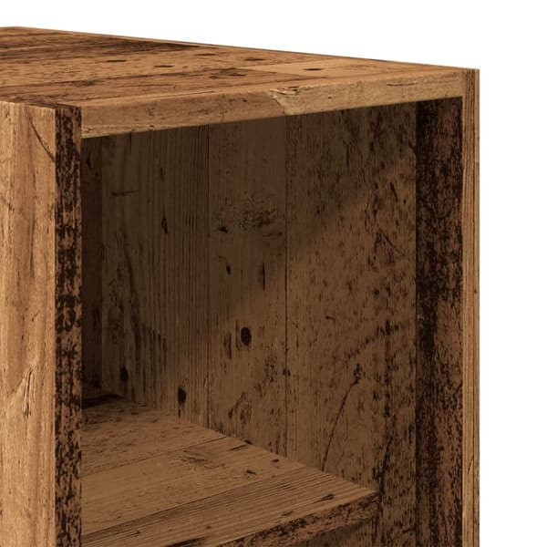 vidaXL Garderobe gammelt tre 30x50x200 cm konstruert tre