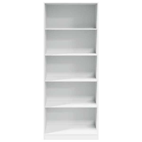 Garderob vit 80x50x200 cm konstruerat trä