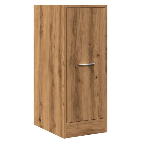 vidaXL Apotekskap artisan eik 30x41x77,5 cm konstruert tre