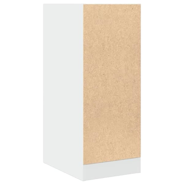 vidaXL Apotekskap hvit 30x41x77,5 cm konstruert tre