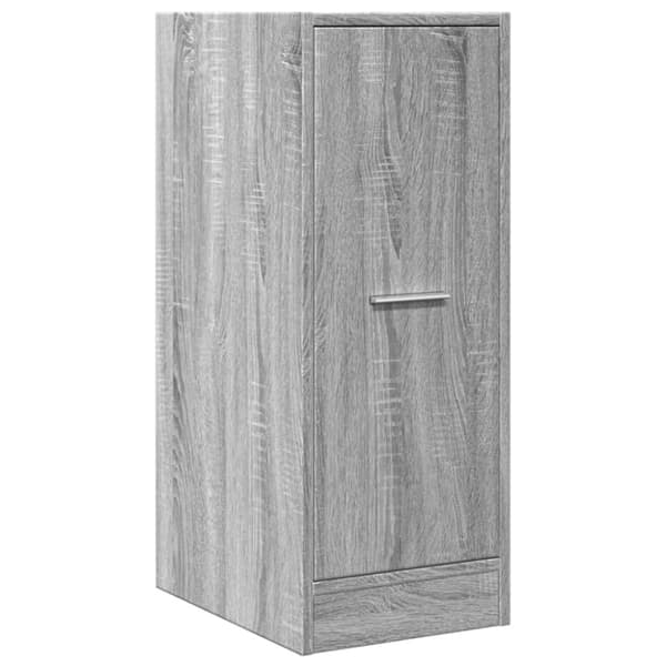 vidaXL apotekerskab 30x41x77,5 cm konstrueret træ grå sonoma-eg