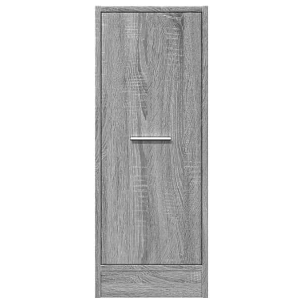 vidaXL apotekerskab 30x41x77,5 cm konstrueret træ grå sonoma-eg