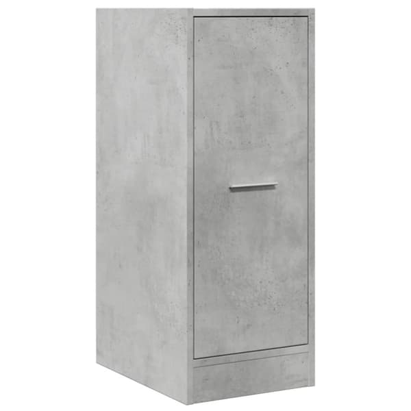vidaXL apotekerskab 30x41x77,5 cm konstrueret træ betongrå