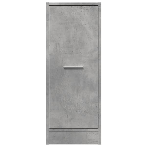vidaXL apotekerskab 30x41x77,5 cm konstrueret træ betongrå