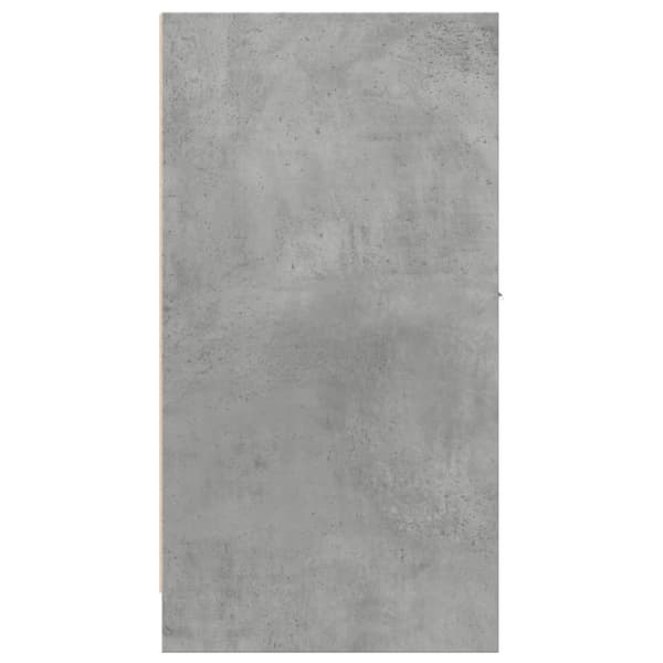 vidaXL apotekerskab 30x41x77,5 cm konstrueret træ betongrå