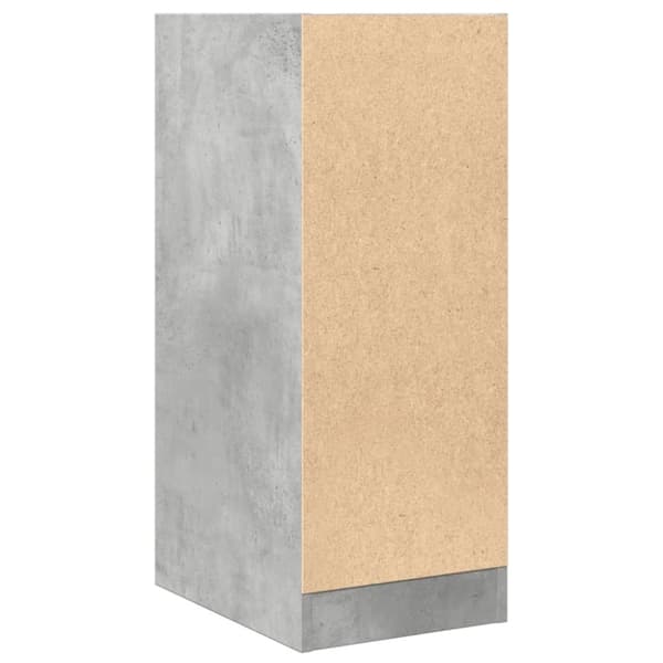 vidaXL apotekerskab 30x41x77,5 cm konstrueret træ betongrå
