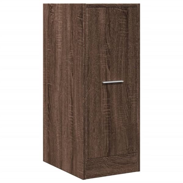 vidaXL apotekerskab 30x41x77,5 cm konstrueret træ brun egetræsfarve