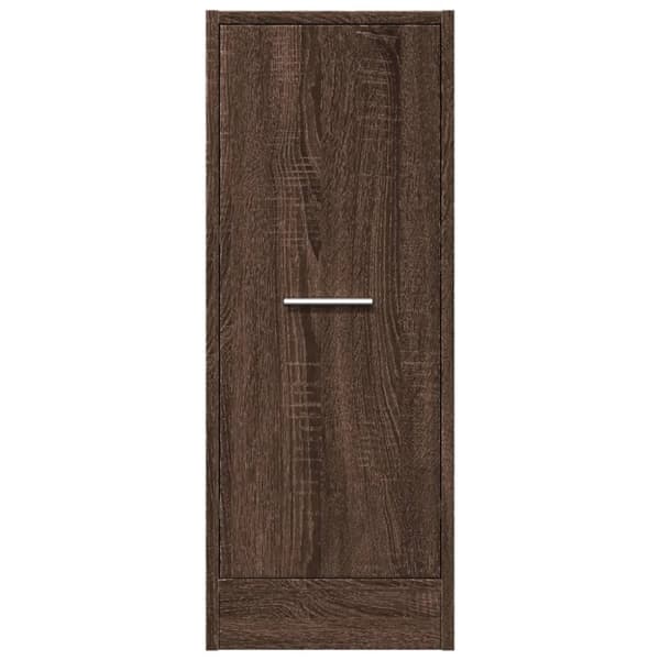 vidaXL apotekerskab 30x41x77,5 cm konstrueret træ brun egetræsfarve