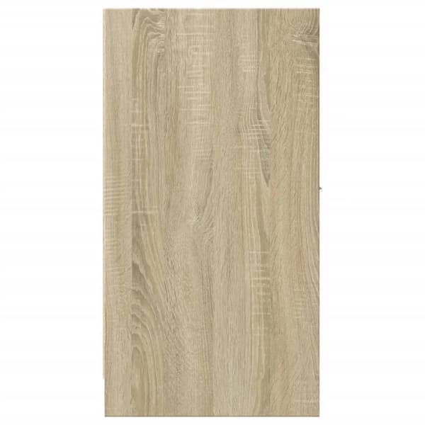 vidaXL udtræksskab 30x41x77,5 cm konstrueret træ sonoma-eg