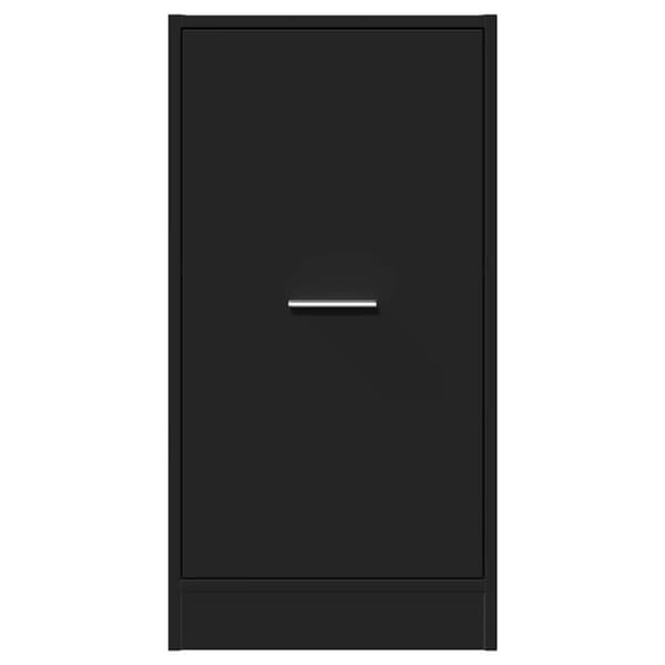 vidaXL Apotekskap svart 40x41x77,5 cm konstruert tre