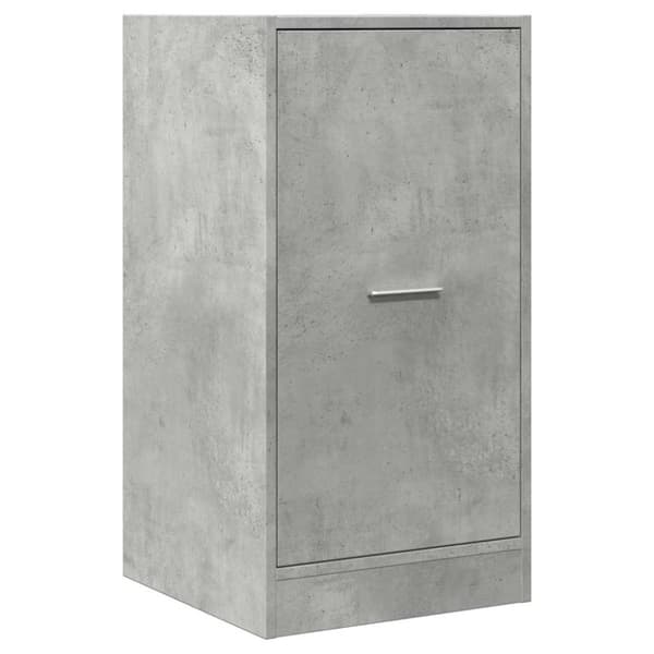vidaXL Apteekkarinkaappi betoninharmaa 40x41x77,5 cm tekninen puu
