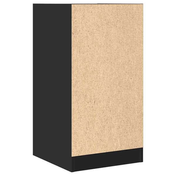 vidaXL Apteekkarinkaappi musta 40x41x77,5 cm tekninen puu