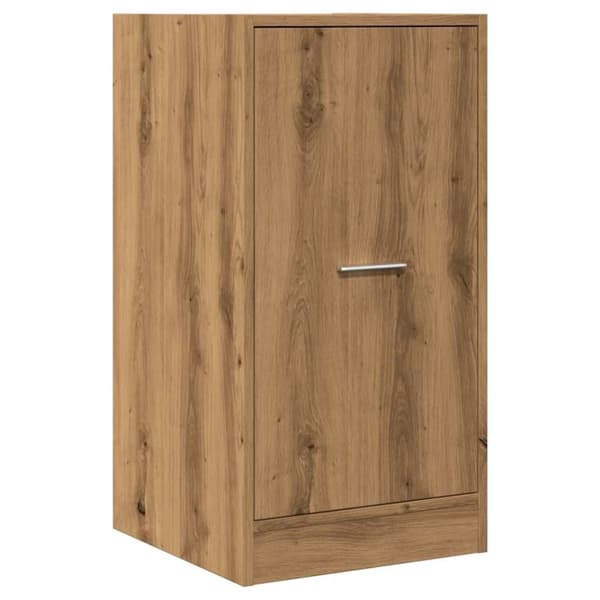 vidaXL apotekerskab 40x41x77,5 cm konstrueret træ egetræsfarve