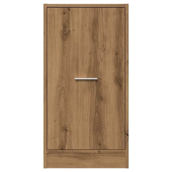 vidaXL apotekerskab 40x41x77,5 cm konstrueret træ egetræsfarve
