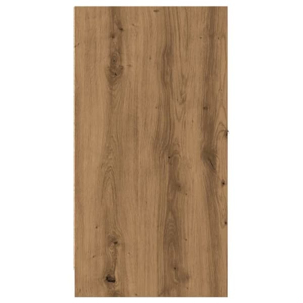 vidaXL apotekerskab 40x41x77,5 cm konstrueret træ egetræsfarve