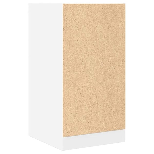 vidaXL apotekerskab 40x41x77,5 cm konstrueret træ hvid