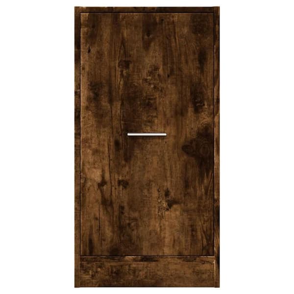 vidaXL Apotekskap røkt eik 40x41x77,5 cm konstruert tre