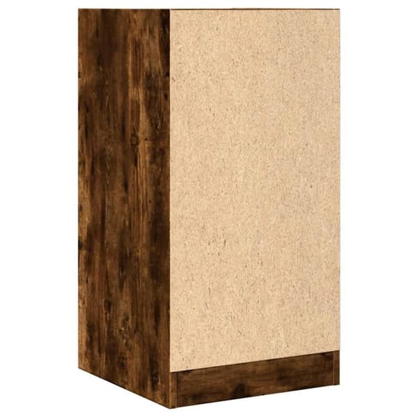 vidaXL Apotekskap røkt eik 40x41x77,5 cm konstruert tre