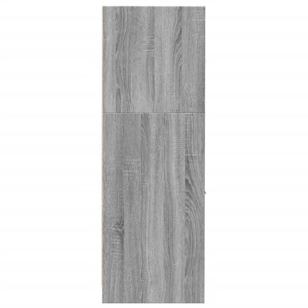 vidaXL apotekerskab 30x41x118 cm konstrueret træ grå sonoma-eg