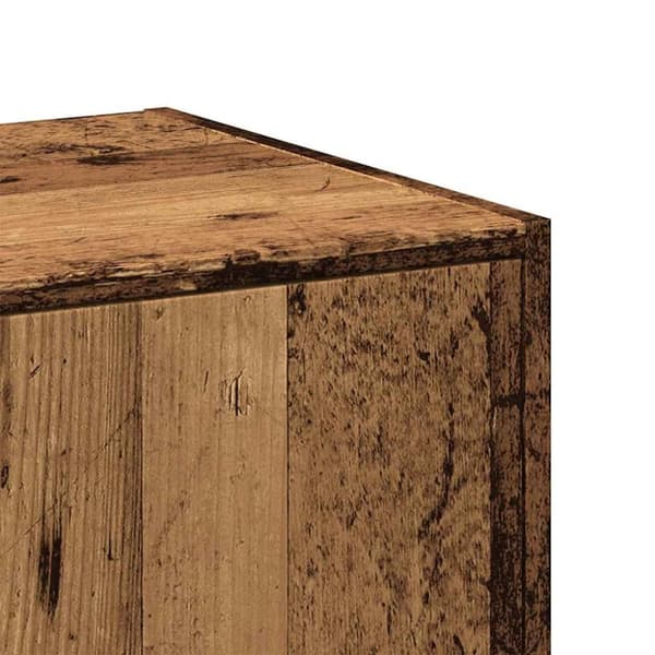 vidaXL apotekerskab 40x41x77,5 cm konstrueret træ gammelt træ-look