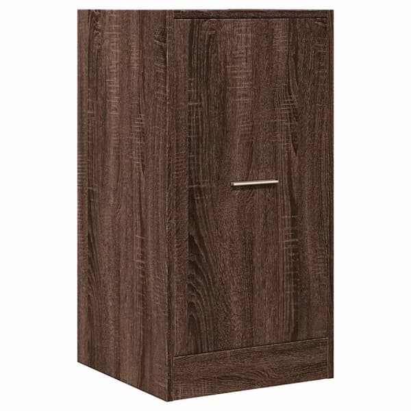 vidaXL apotekerskab 40x41x77,5 cm konstrueret træ brun egetræsfarve