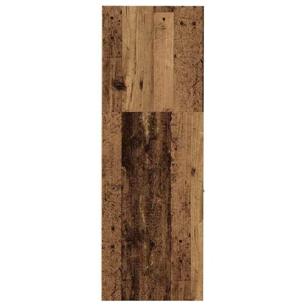 vidaXL Apotekskap gammelt tre 30x41x118 cm konstruert tre