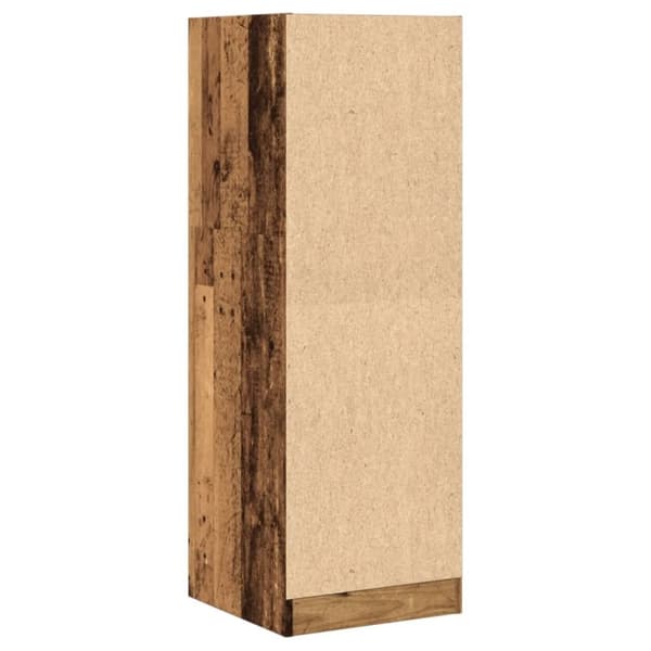 vidaXL Apoteksskåp åldrat trä 40x41x118 cm konstruerat trä