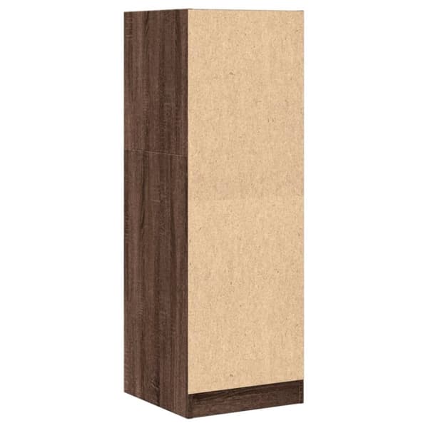 vidaXL Apotekskap brun eik 40x41x118 cm konstruert tre