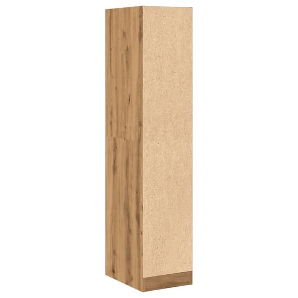 vidaXL Apotekskap artisan eik 30x41x144,5 cm konstruert tre