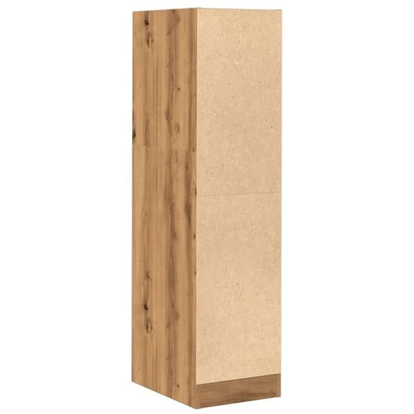 vidaXL apotekerskab 30x41x118 cm konstrueret træ sonoma-eg