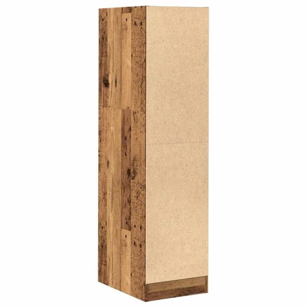 vidaXL apotekerskab 30x41x118 cm konstrueret træ hvid
